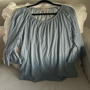 MICHAEL Michael Kors Blue Blouse